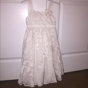 David’s bridal little girl flower girl dress